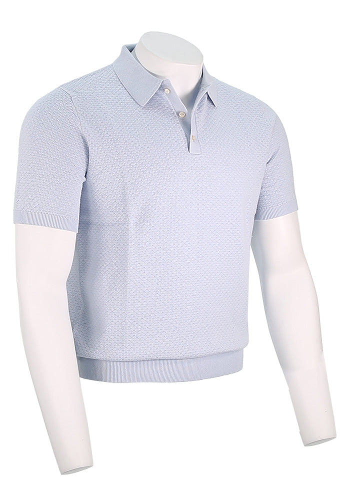 Stenstroms 短袖纹理 Polo 衫