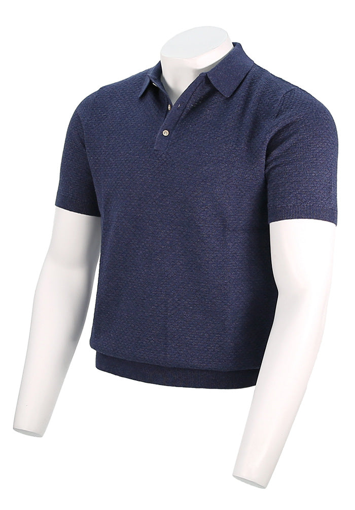 Stenstroms 短袖纹理 Polo 衫